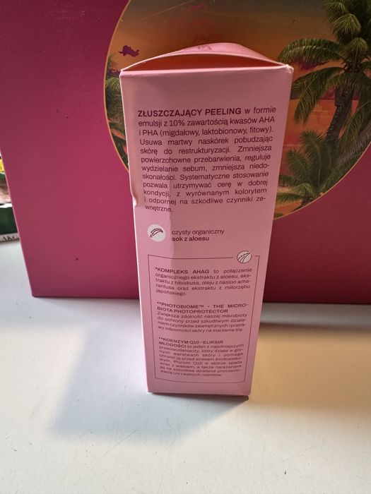 aloesove pink peeling do twarzy