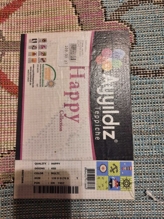 Dywan dziecięcy KIDS Pirat multikolor 120x170!