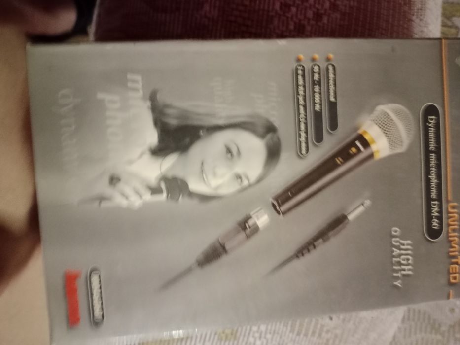 Новый микрофон дёшево.