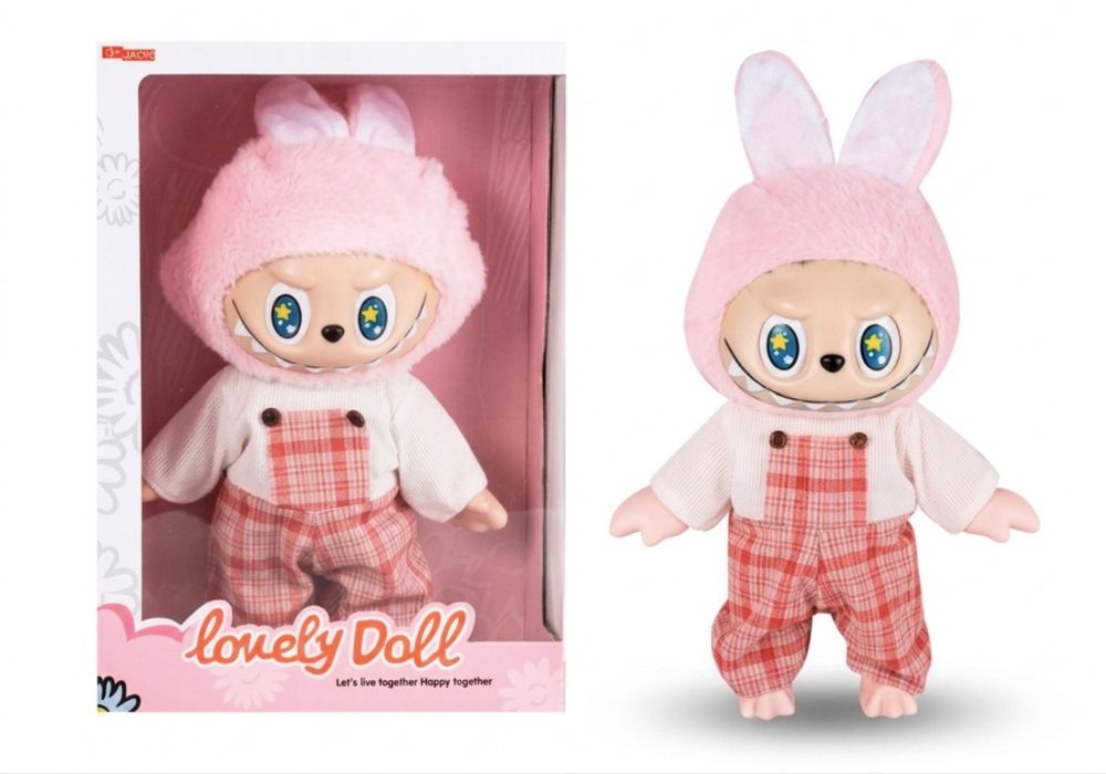 ВЕЛИКА Інтерактивна лялька від Lovely Doll Labubu