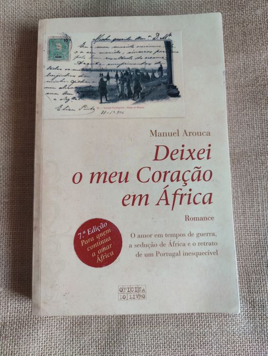 Livro "Deixei o meu coração em África
