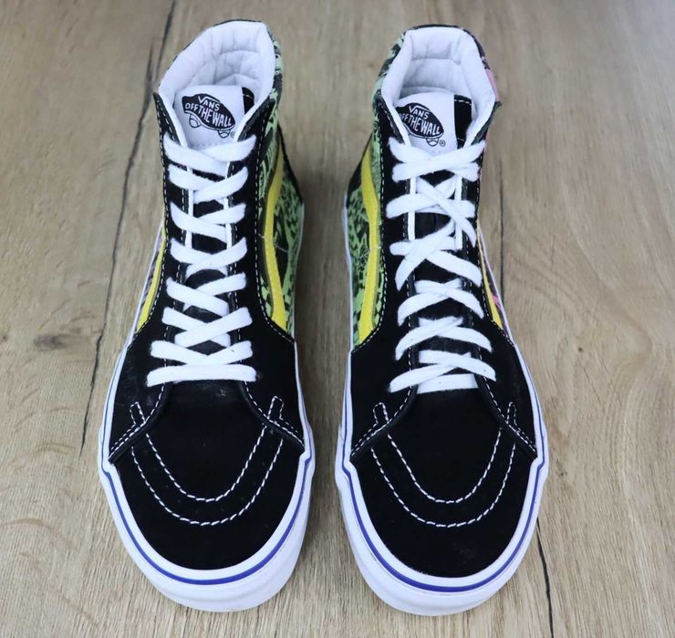 Vans skórzane damskie trampki 38 ( 24 cm)