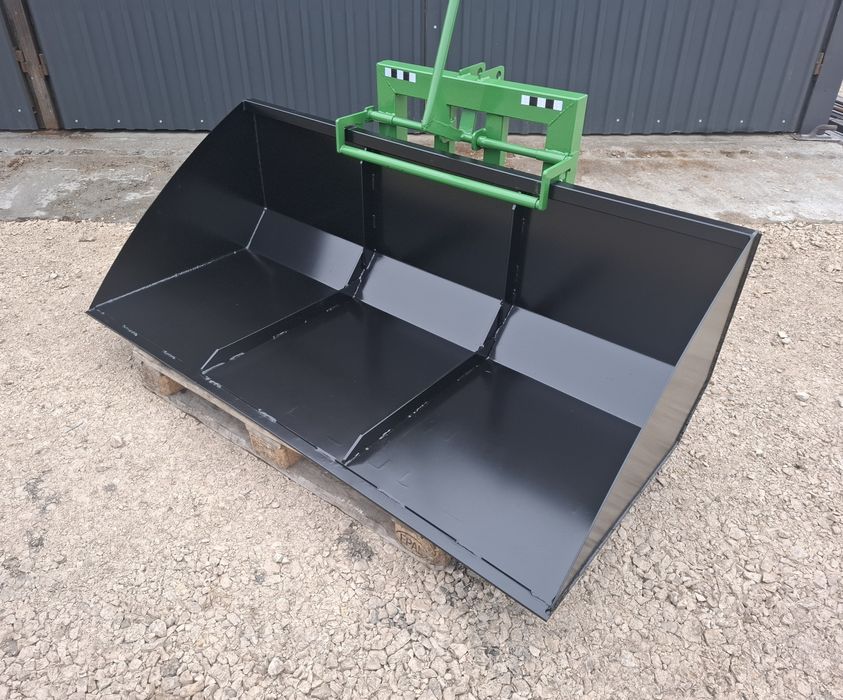 Łycha z kiprem na tył ciągnika,  Mocna łyżka z wywrotem