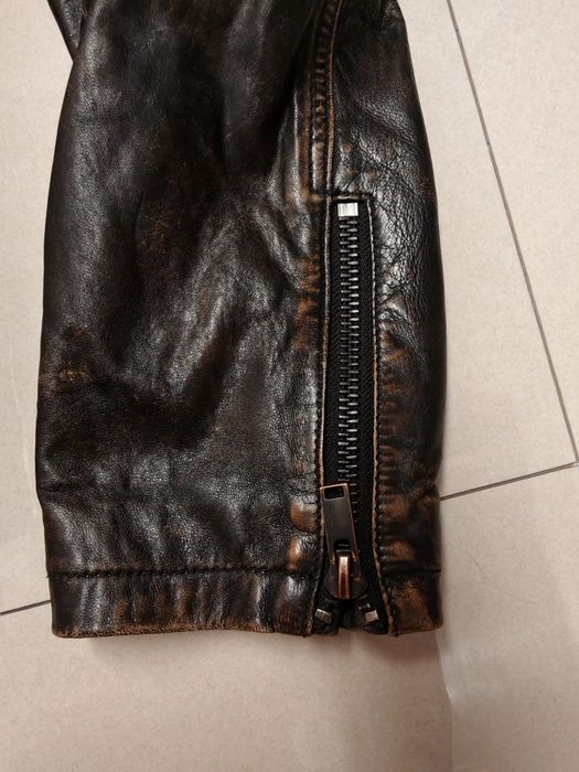 Kurtka skórzana OCHNIK stan bdb. jak nowa rozm. XL
