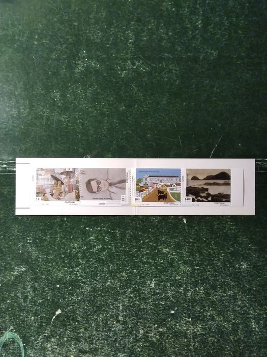 1999 Caderneta Pintura Contemporânea Dos Açores MNH **