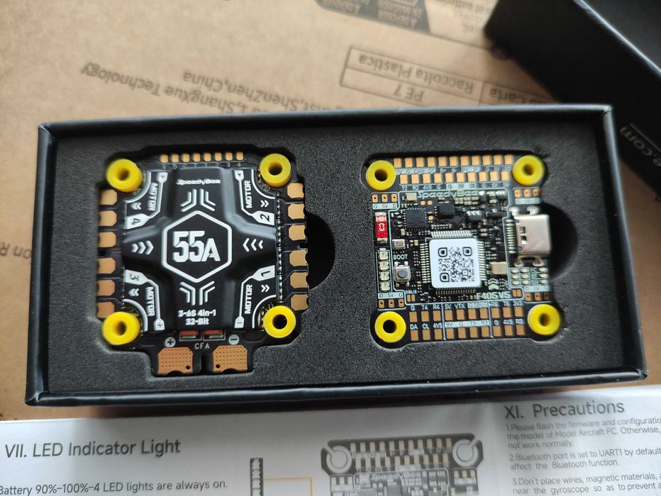 Kontroler lotu SpeedyBee F405 V5 F4 30.5x30.5mm nowy Pełny zestaw