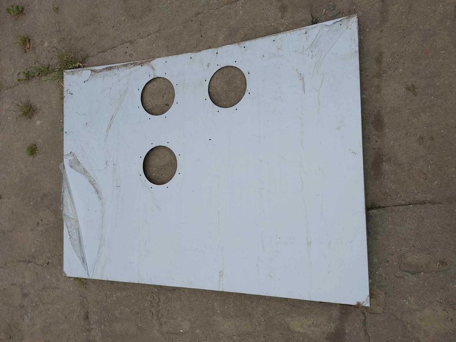 Blacha fartuch czapa otwór wewnętrzny 160 mm stalowa powlekana