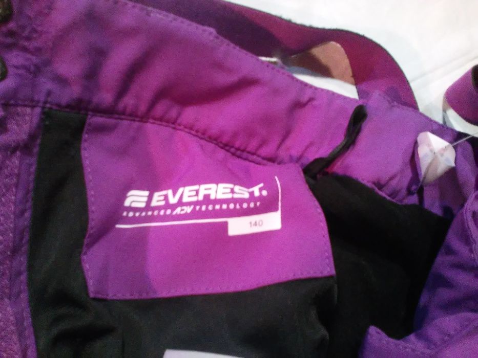 spodnie narciarskie  termoaktywne 140/146cm-markowe EVEREST, WYMIARY!