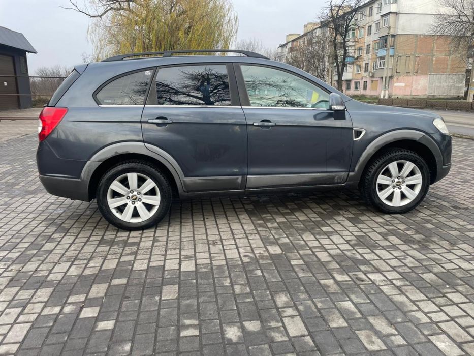 Шевроле каптива на полном ходу