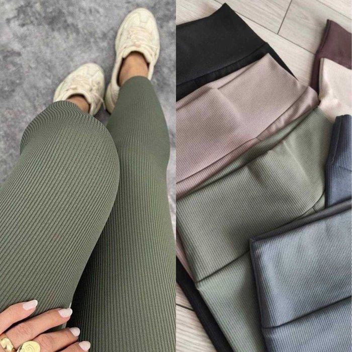 Лосини лосіни рубчик на флісі  с м л хл 2хл 3хл 4хл 5хл 6хл  Туреччина