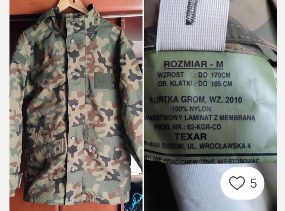 Mundur wojskowy +kurtka+buty taktyczne