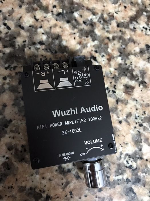 Mini amplificador de som