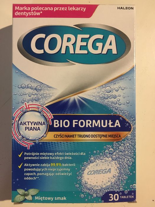 Corega tabletki do czyszczenia protezy zębowej