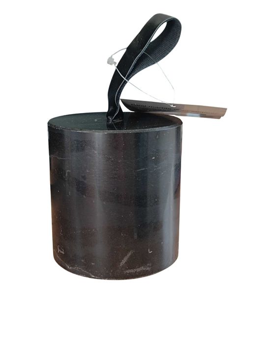 Stoper do drzwi marmurowy wolnostojący 8,5 cm czarny