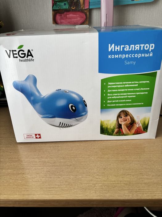 Інгалятор небулайзер Кит від Vega Samy CN-02 WX: 900 грн
