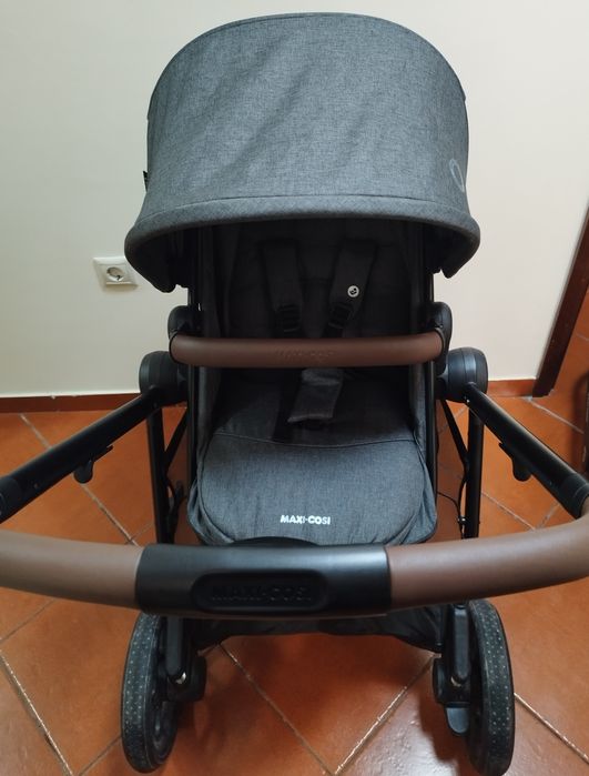 Carrinho de bebê Zelia S Trio com caixa