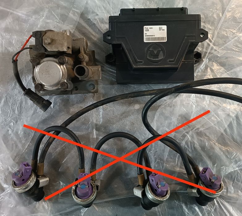 ГБО 5 пок. Vialle. Редуктор. Мозги.