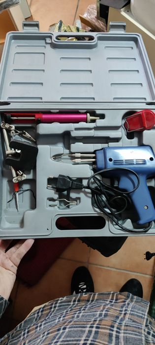 Kit completo pistola de soldar