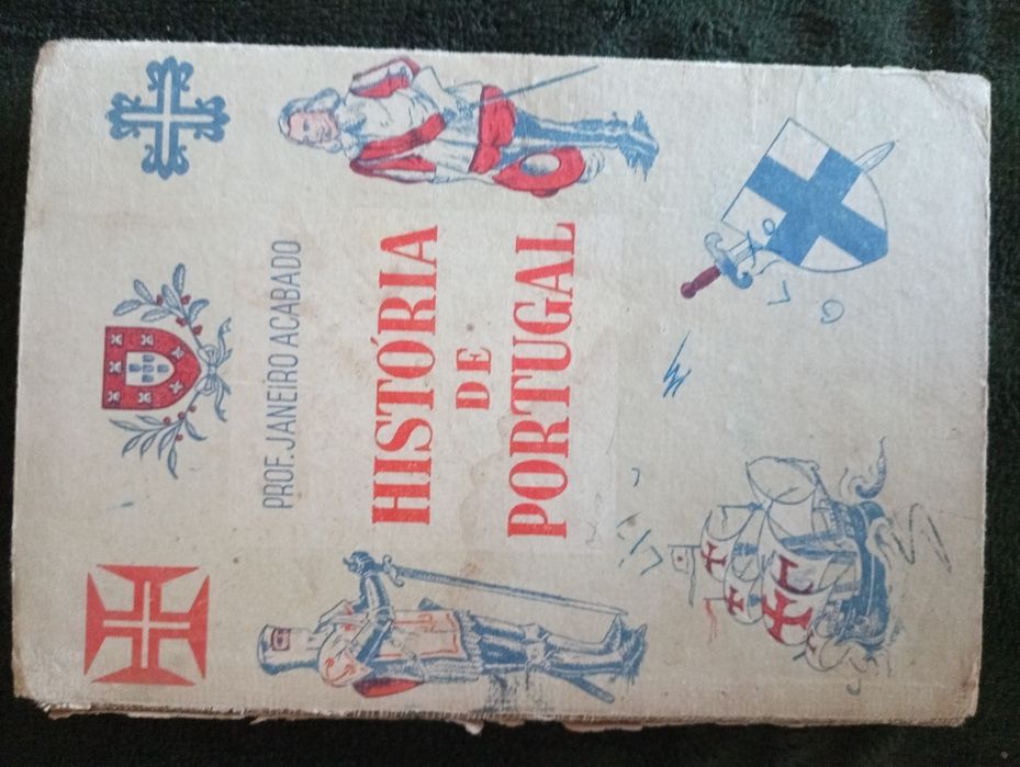 História de Portugal - 4.º classe e exame de admissão,,-  1929!!*