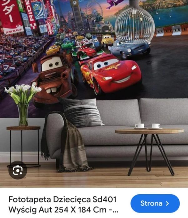 Fototapeta dziecięca Auta Zig Zag Złomek