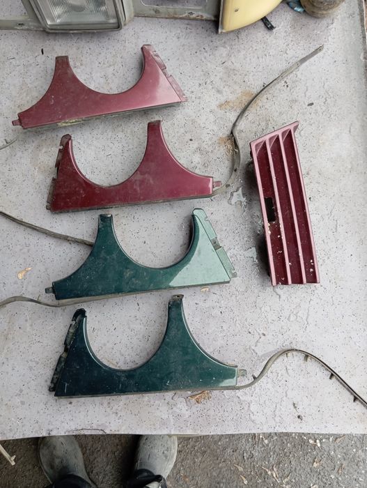 W210 пластик фар