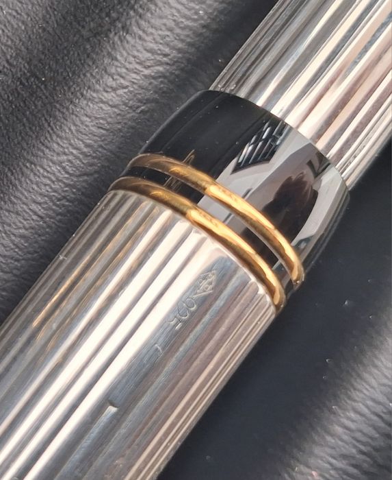 Parker Duofold Internacional Rollerball  prata 925