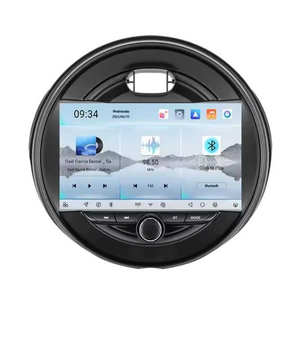 Auto Rádio Android Ecrã GPS Mini Cooper F55 F56 F57 CarPlay + Câmara