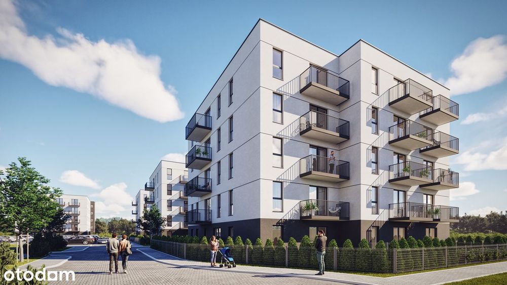 4-pokojowe mieszkanie 69m2 + balkon Bezpośrednio