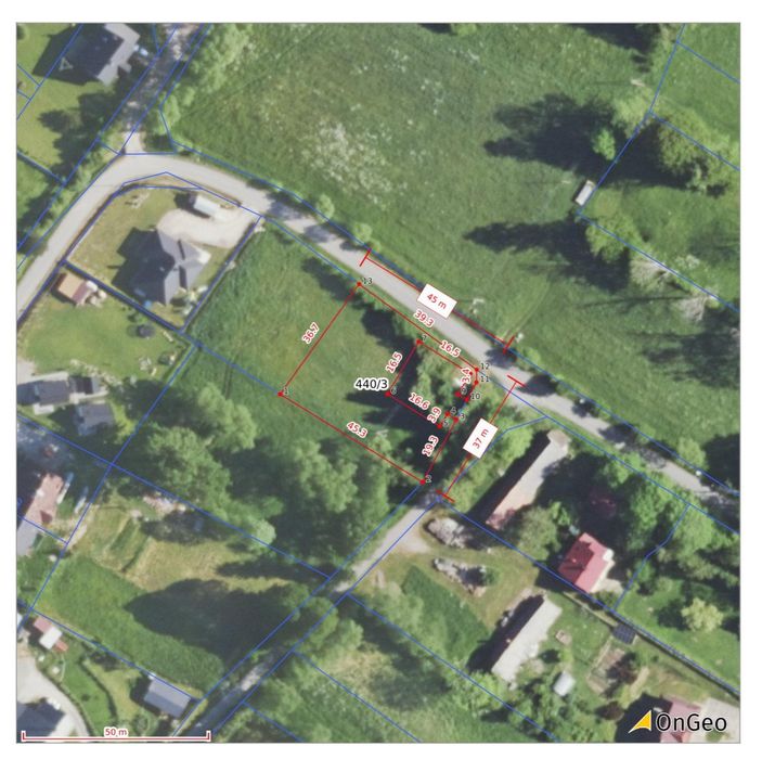 Działka budowlana 1214 m² – Lutowiska – serce Bieszczad