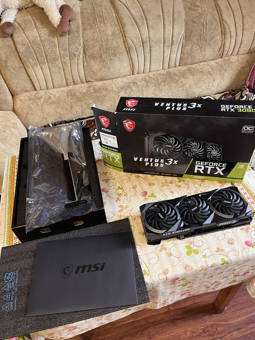 Відеокарта MSI Ventus x3 3080 12 GB Plus