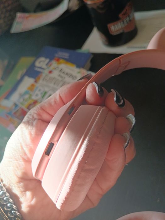 Phones rosa sem fio