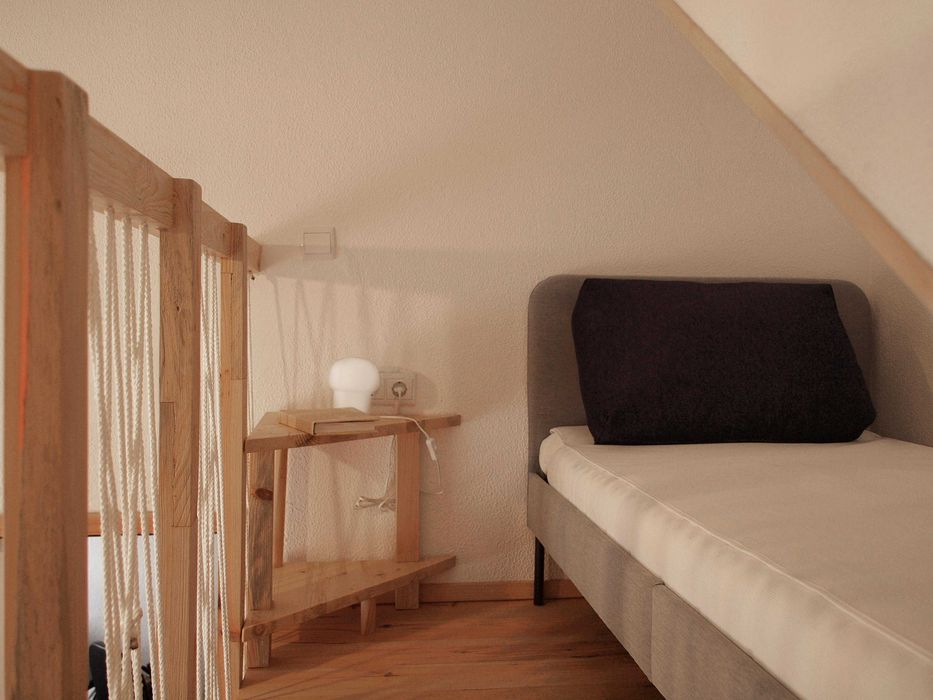 Quarto tipo duplex para estudante