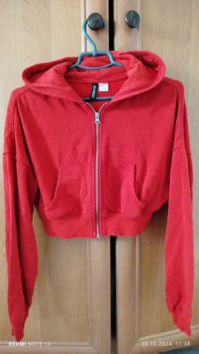 Болеро с капюшоном на флисе