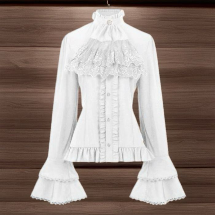 Блузка в стилі Лоліта вікторіанський готика 2 кольору
