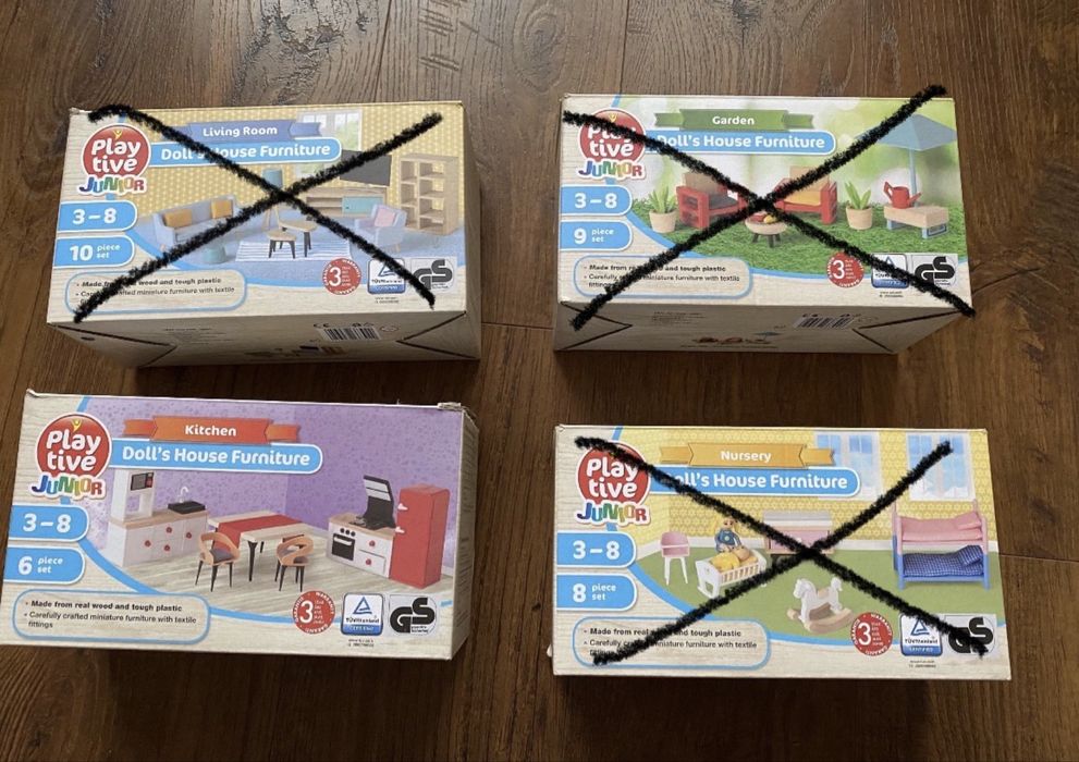 Набор для кукольных домиков Кухня Playtive Германия