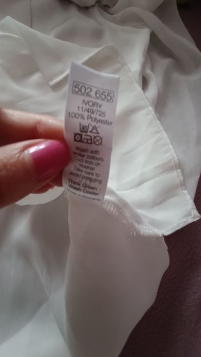Śliczna biała bluzka M&Co.