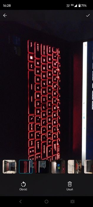 Laptop gamingowy MSI thin