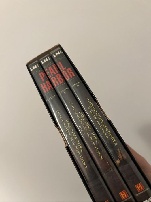 Pearl Harbor DVDs canal história
