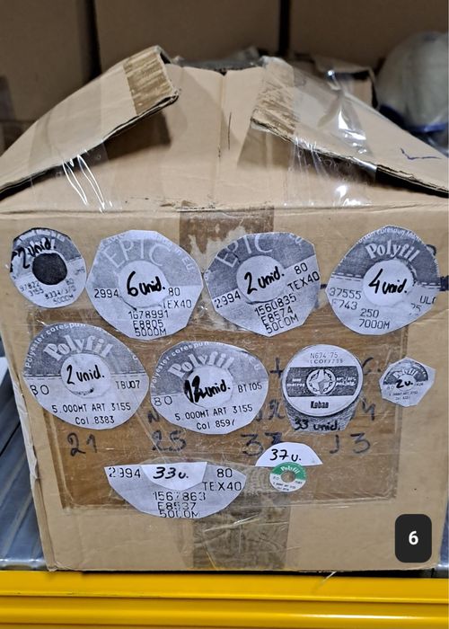 Lote de linhas várias marcas