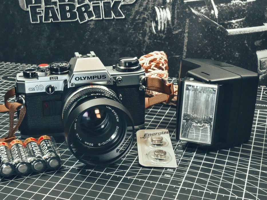 Vintage zestaw analogowy OLYMPUS
