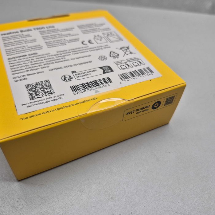 Słuchawki bezprzewodowe Realme Buds T200 Lite; Komis Jasło Igielna