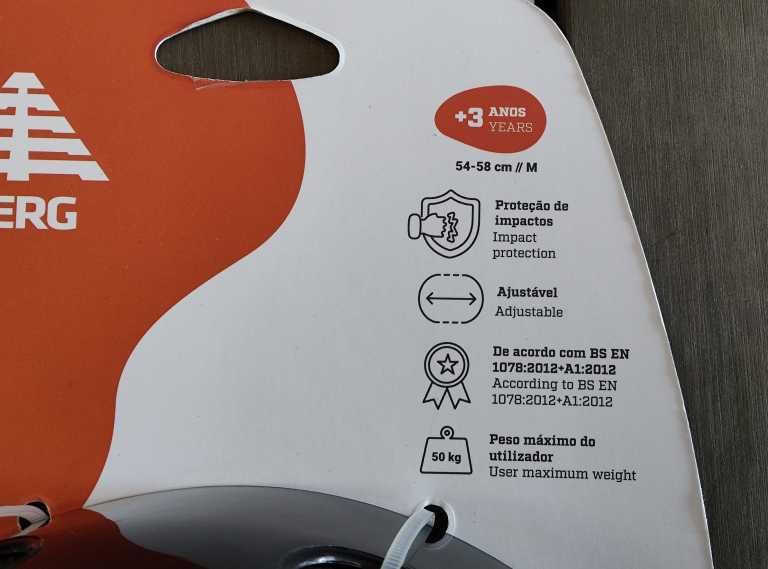 Capacete Criança Berg Novo