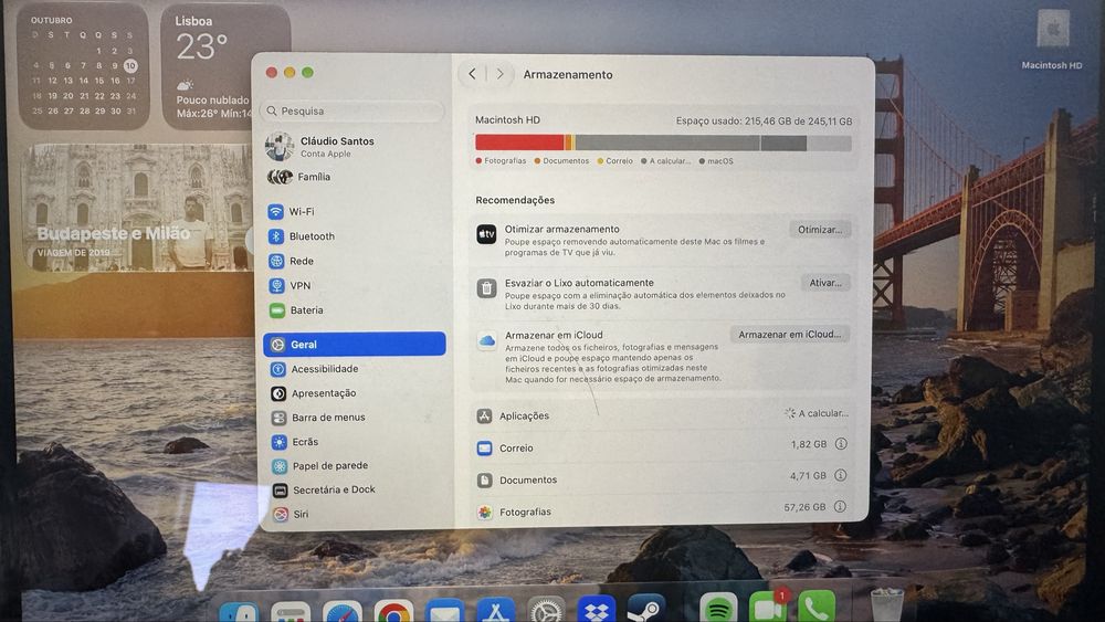Macbook Pro M1 13” 2020 8gb 256gb