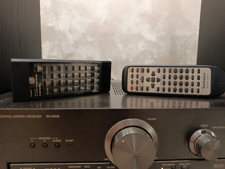 Amplituner Technics + kolumny