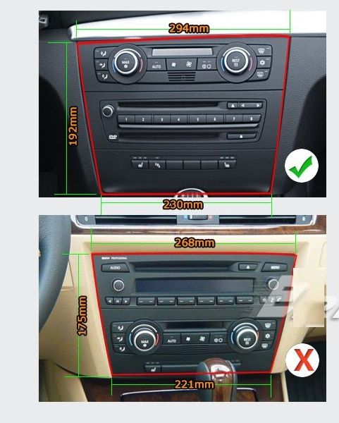 Auto-radio android 14 Audi A6 / BMW serie 1 E81 E82 E88