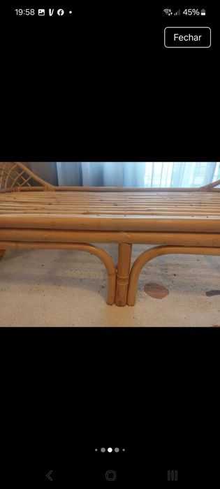 Camas rattan La Redoute