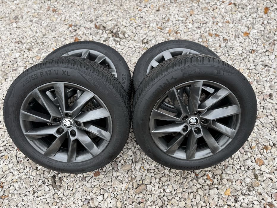 Koła felgi Skoda 5x112 215/55/17 R17 Superb Octavia Karoq kodiaq Yeti