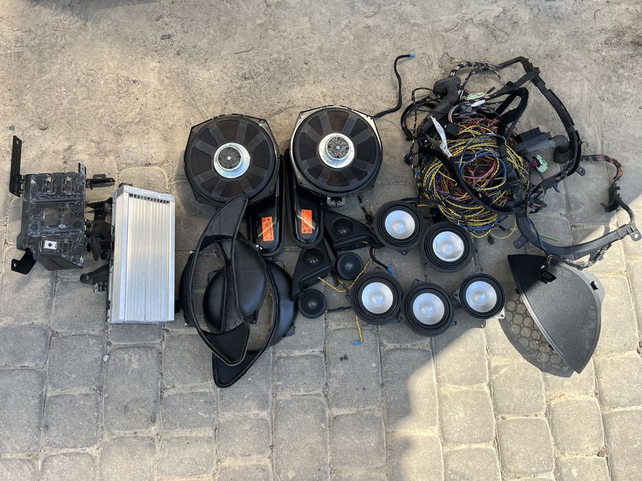 Naglosnienie Logic 7 bmw e64 cabrio glosniki L7 wiazka wzmacniacz kpl