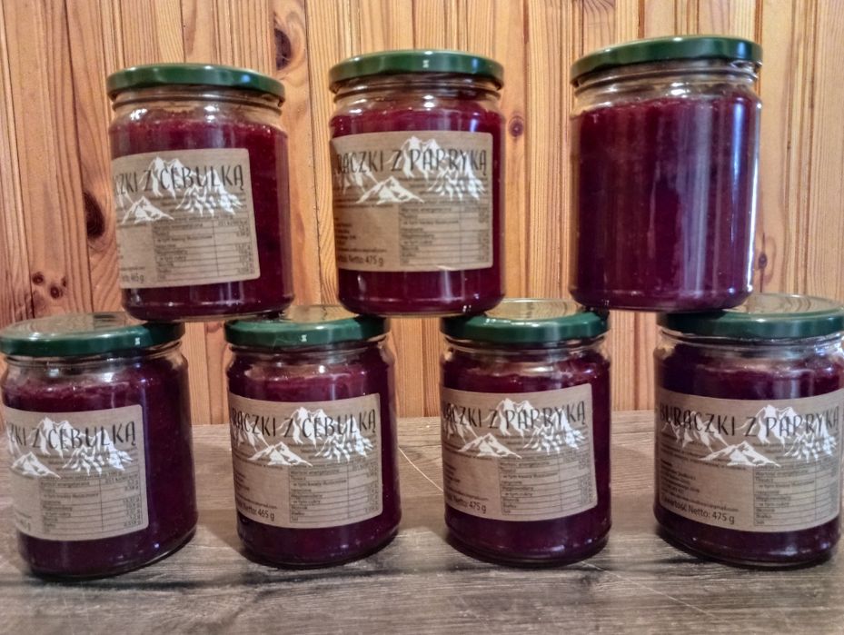 5*dżem malinowy,5*dżem truskawkowy+ present gratis, link do użycia