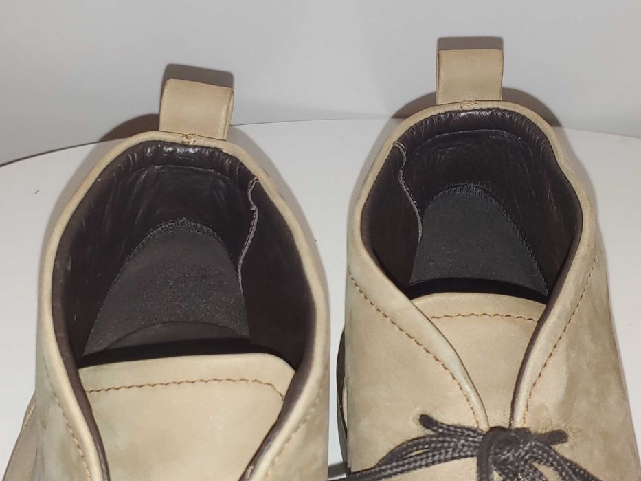 Кожаные ботинки туфли дезерты легендарной фирмы ECCO, 43 размер